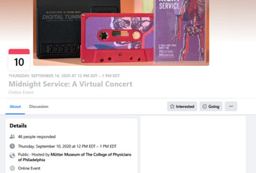 September 10 2020: Midnight Service: A Virtual Concert